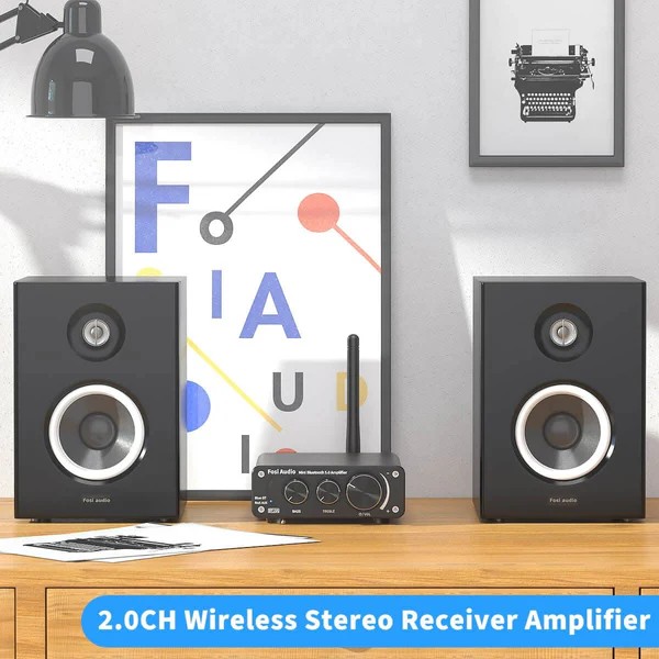 Fosi Audio BT10A Bluetooth Amplifier - View 4