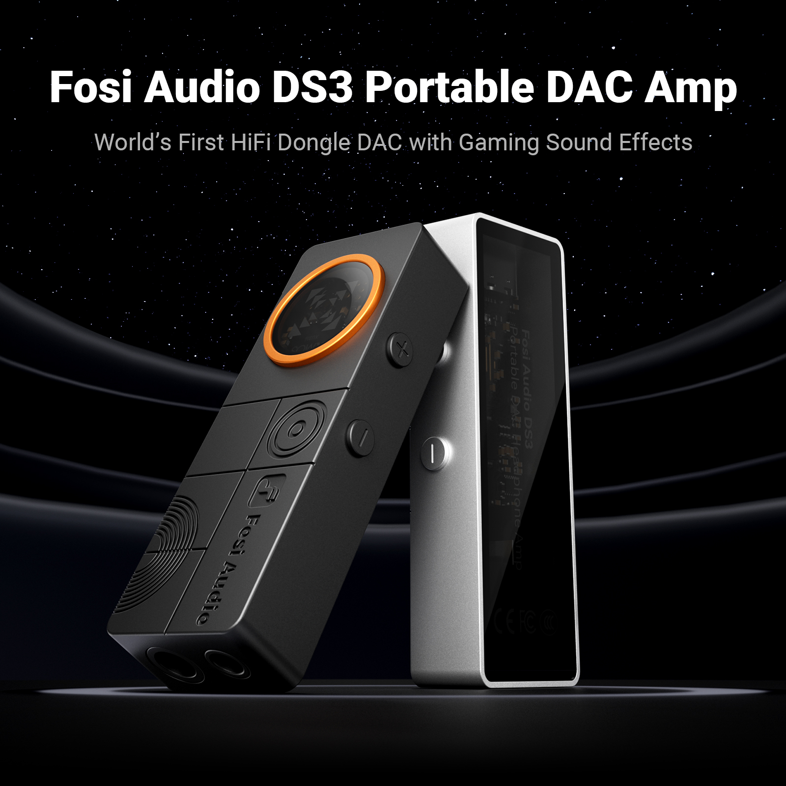 Fosi Audio DS3 Portable DAC Headphone Amp - View 1