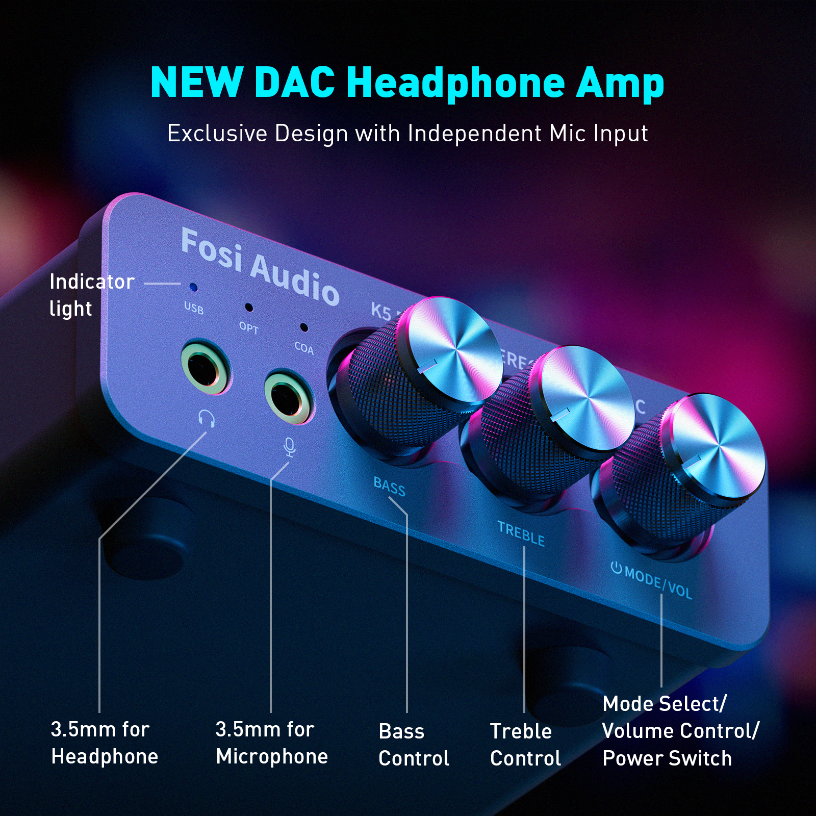 Fosi Audio K5 Pro - View 1