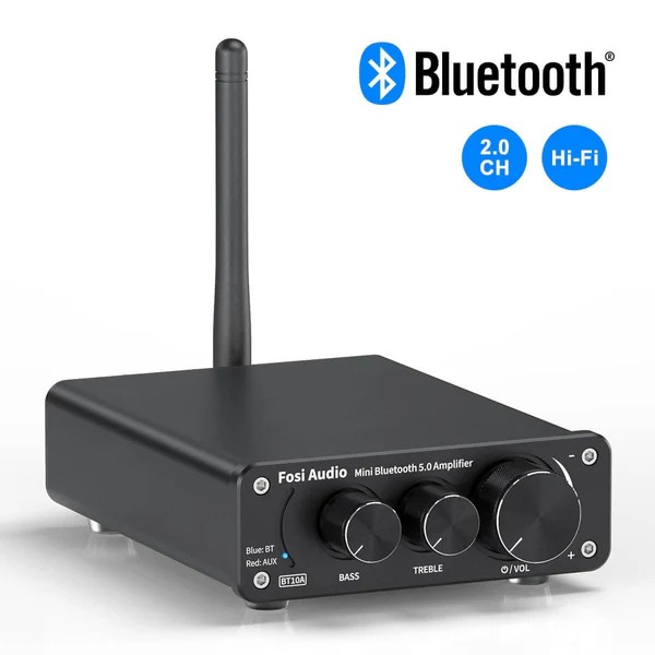 Fosi Audio BT10A Bluetooth Amplifier - View 1