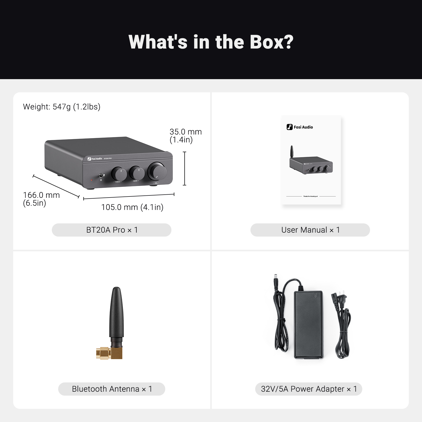 Fosi Audio BT20A PRO - View 7