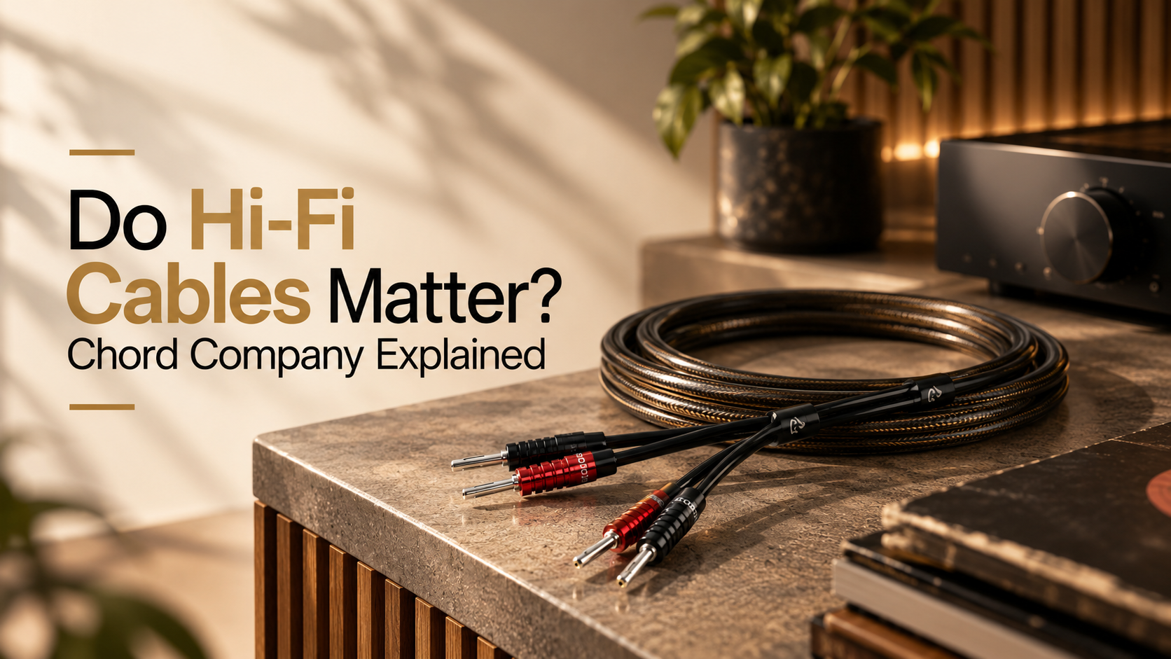 Do Hi-Fi Cables Really Matter? 5 Myths, and What Chord Company Gets Right