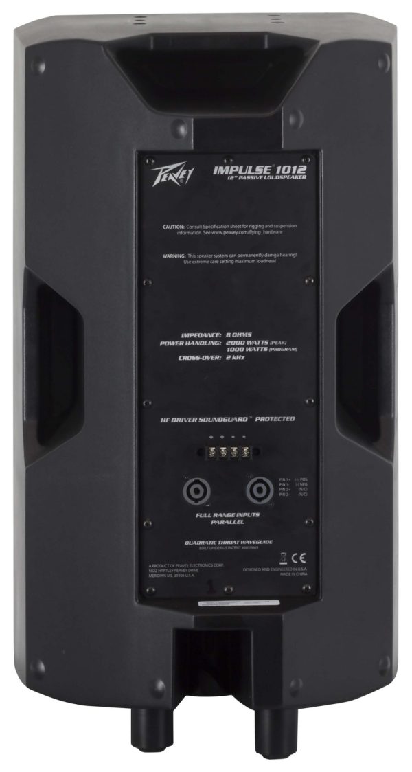 Peavey Impulse 1012 Black - View 1