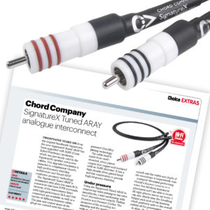 Chord Company SignatureX Tuned ARAY Analogue RCA (1m) - View 3