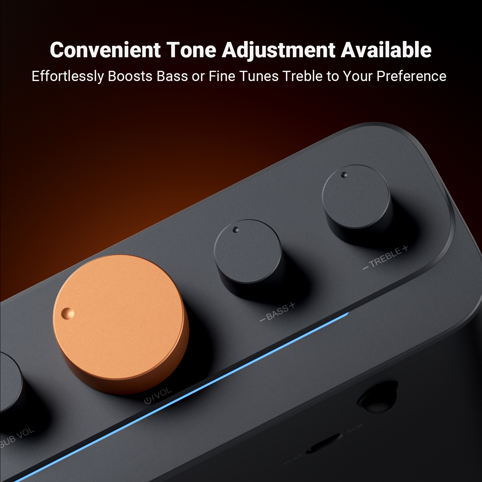 Fosi Audio HT4S 4.1/5 Channel Bluetooth Amplifier - View 3