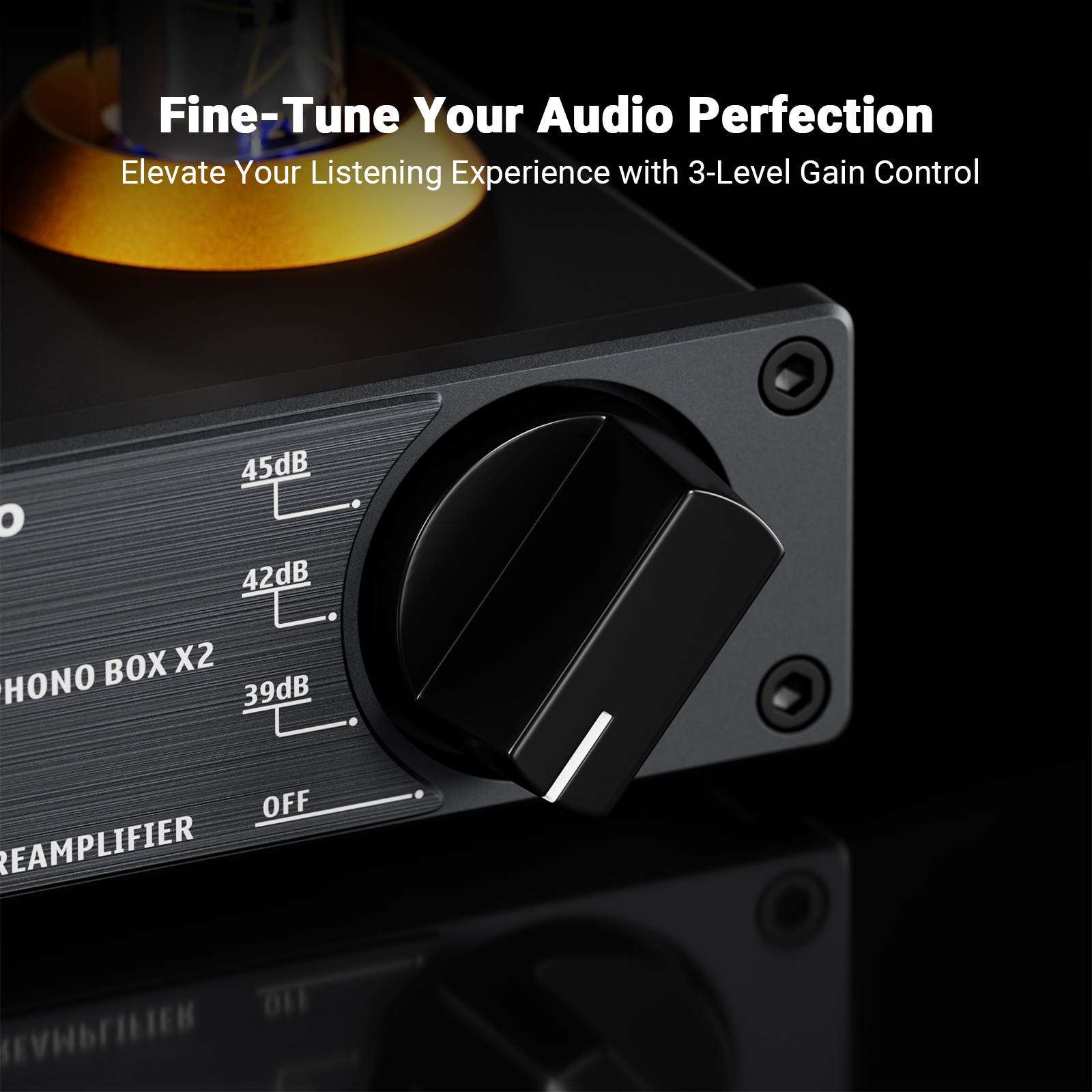 Fosi Audio Box X2 Phono Preamplifier - View 3
