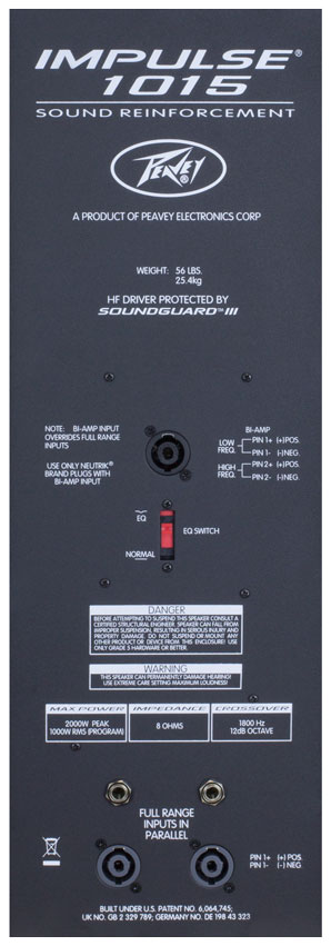 Peavey Impulse 1015 Black - View 4