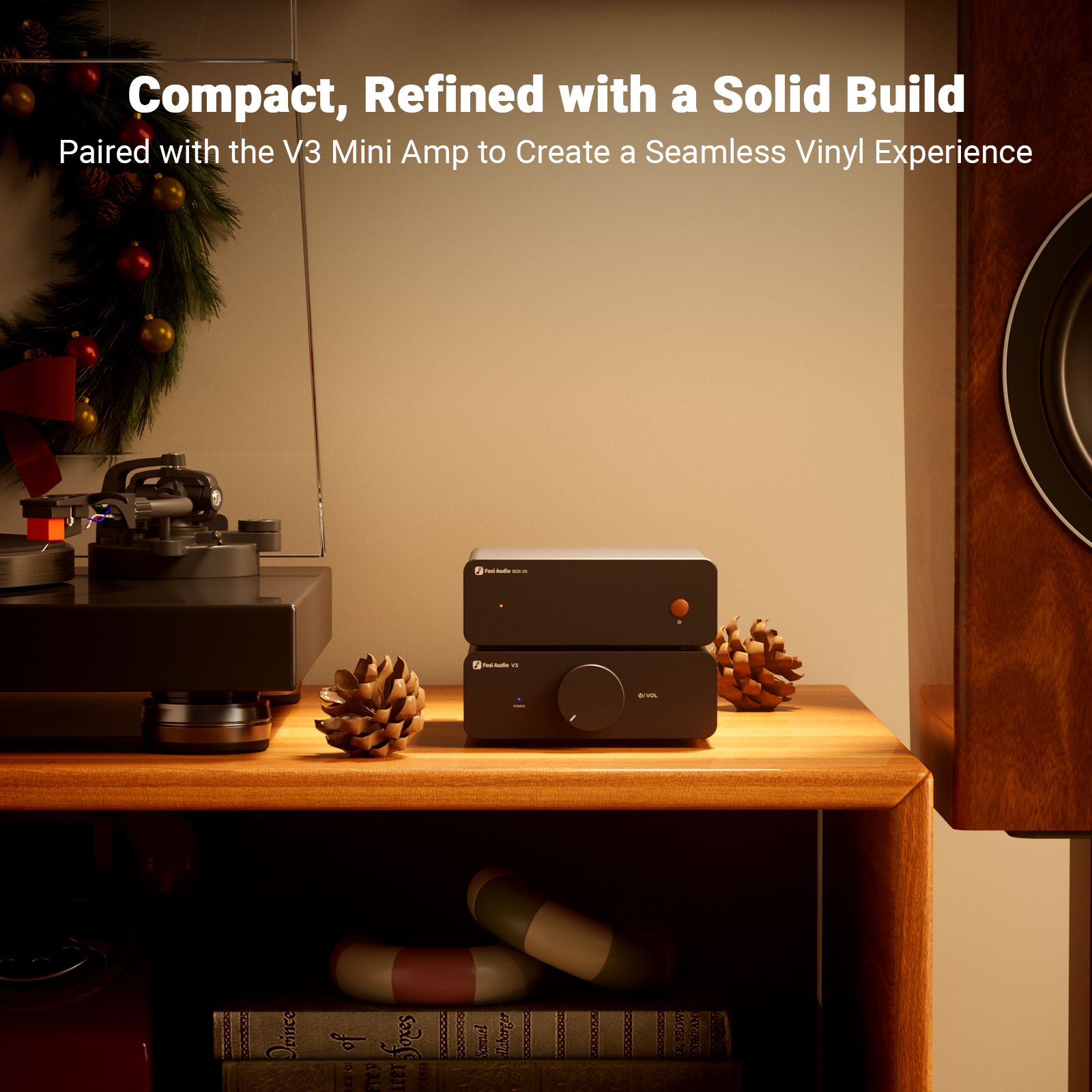 Fosi Audio Box X5 Phono Preamplifier - View 5