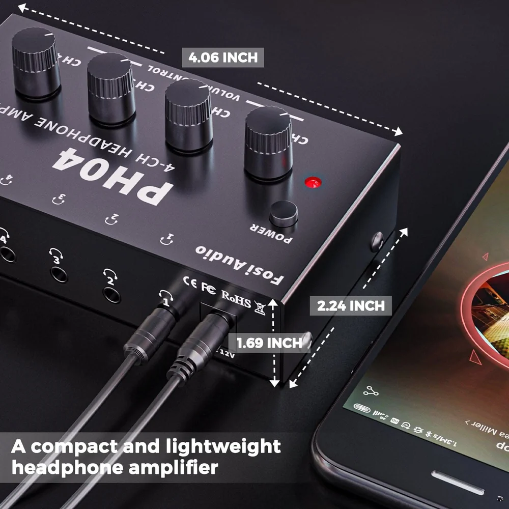 Fosi Audio PH04 - View 3