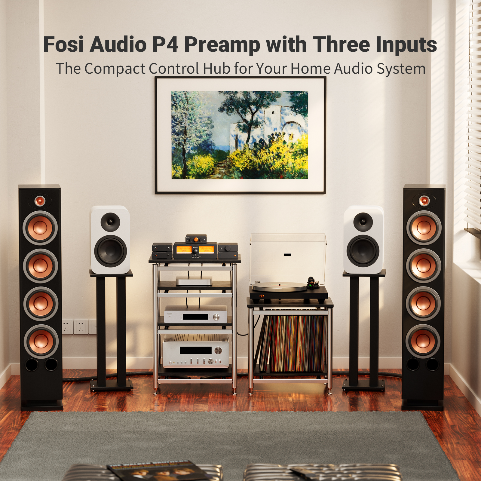 Fosi Audio P4 Mini Preamplifier - View 2