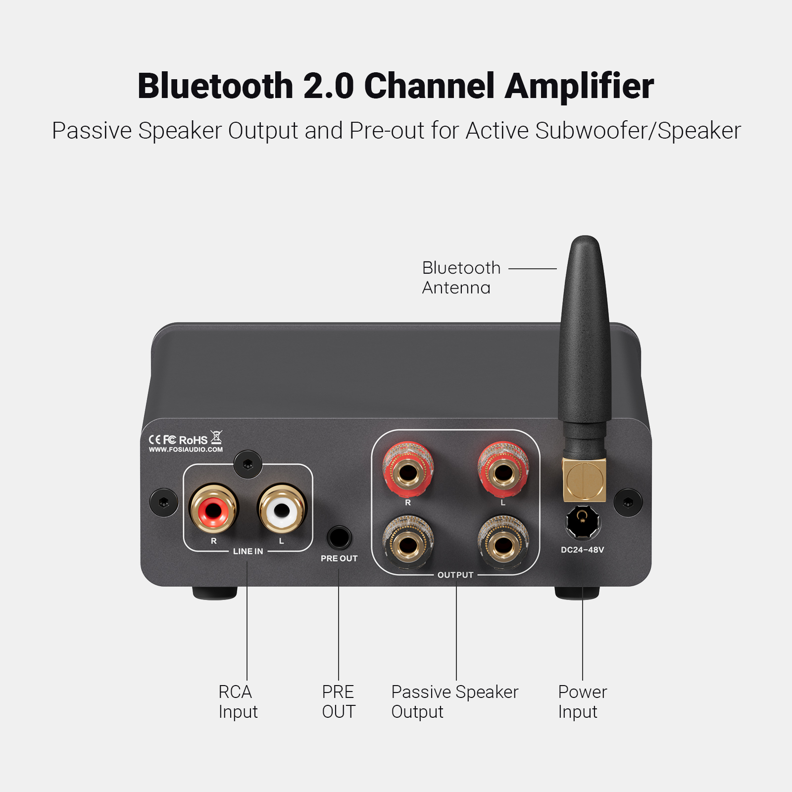 Fosi Audio BT20A PRO - View 2