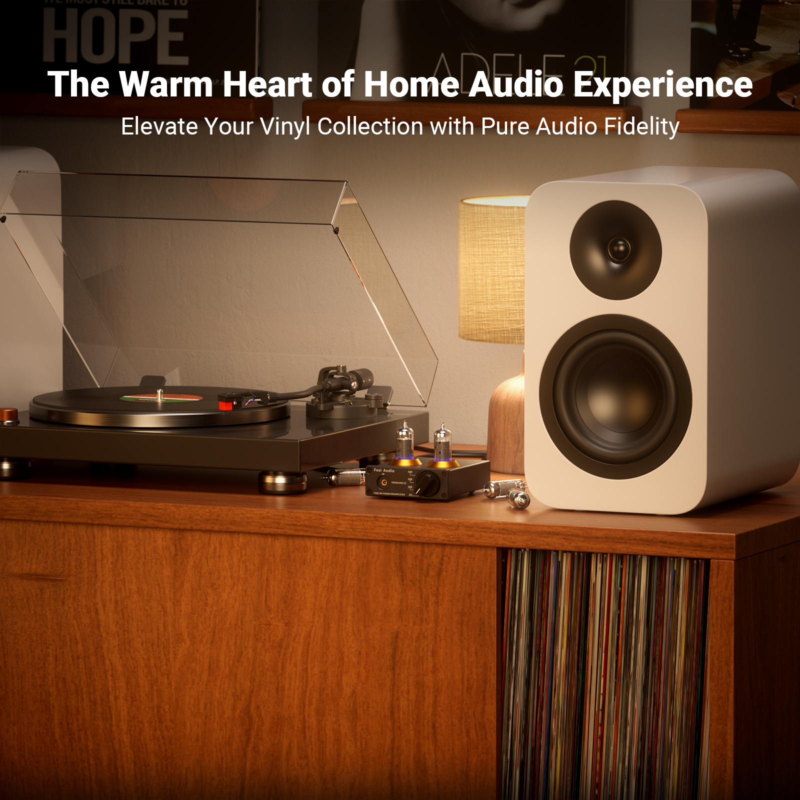 Fosi Audio Box X2 Phono Preamplifier - View 1