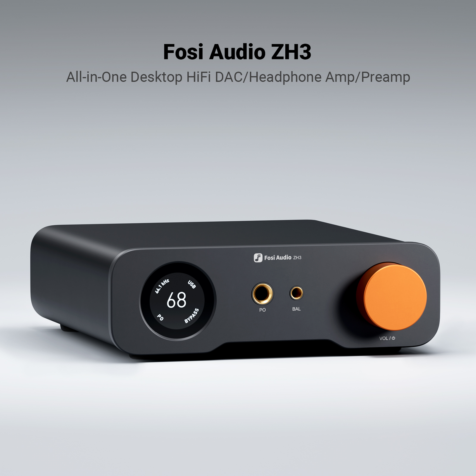 Fosi Audio ZH3 DAC Headphone Amplifier - View 1