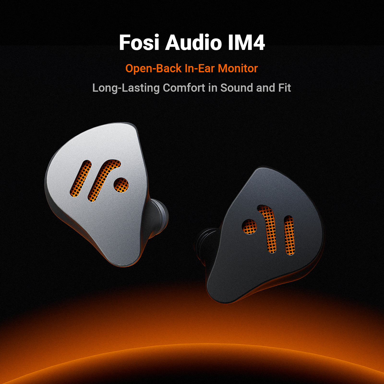Fosi Audio IM4 Open-Back Wired Earbuds - View 1