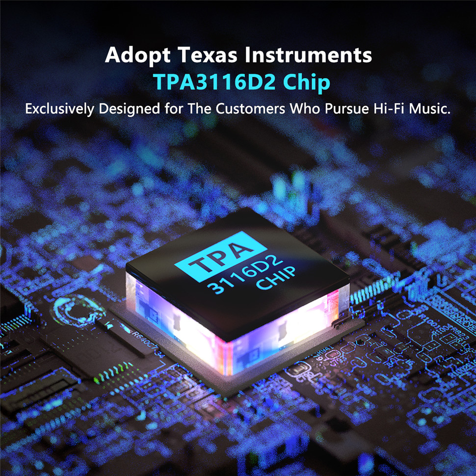Fosi Audio V1.0G Mini Stereo Audio Amplifier - View 4