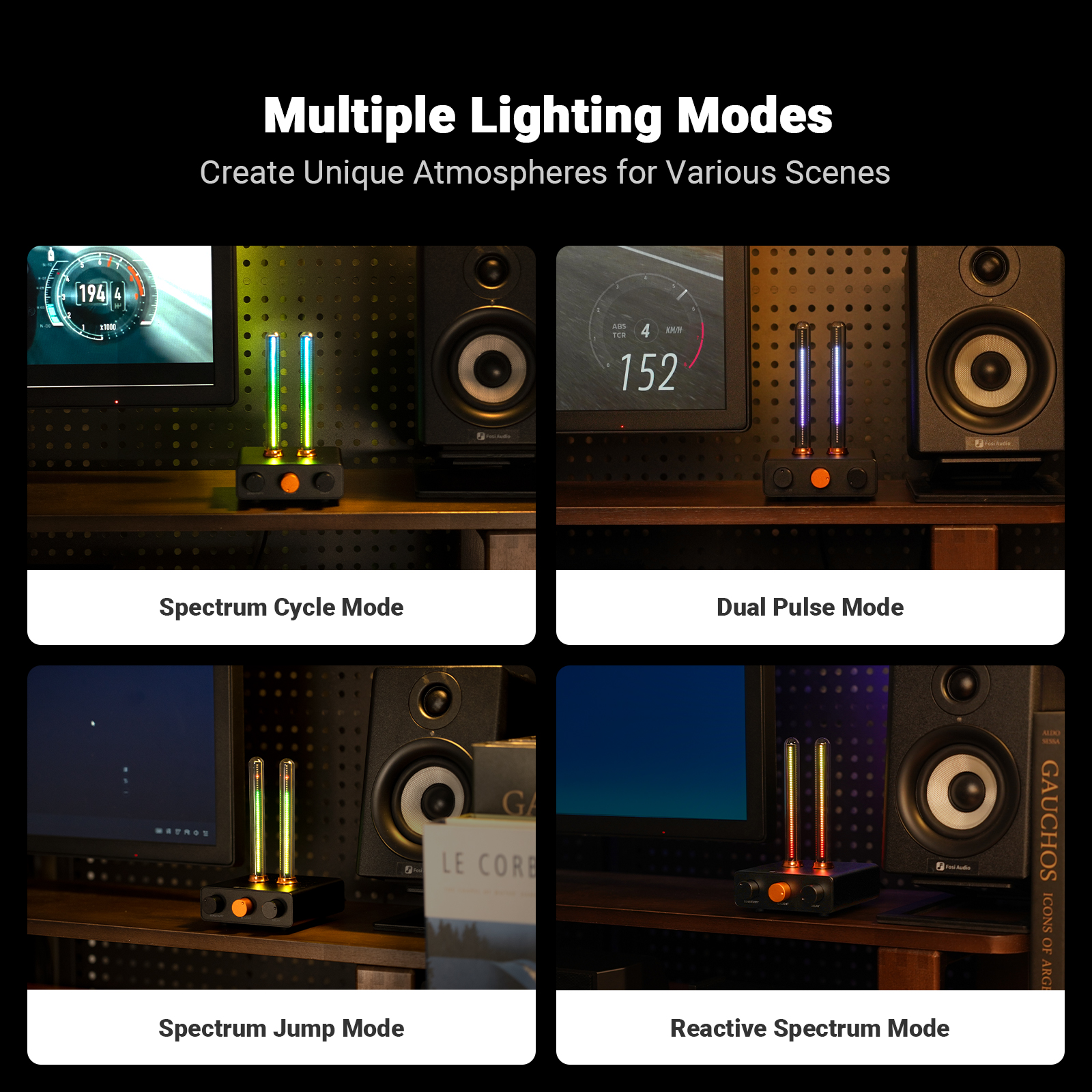 Fosi Audio Music Rhythm Visualizer Light - View 2