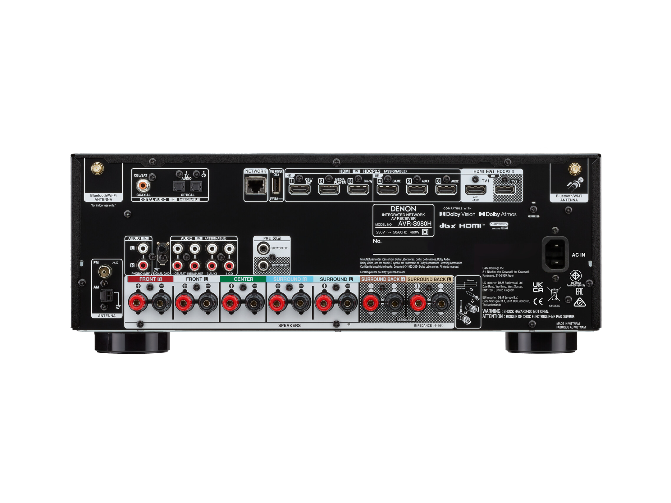 Denon AVR-S980H - View 3