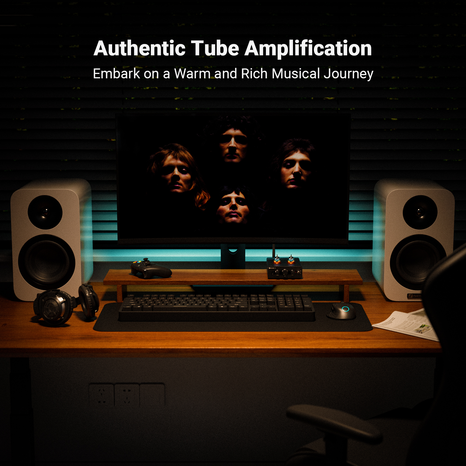 Fosi Audio P3 Tube Preamplifier - View 3