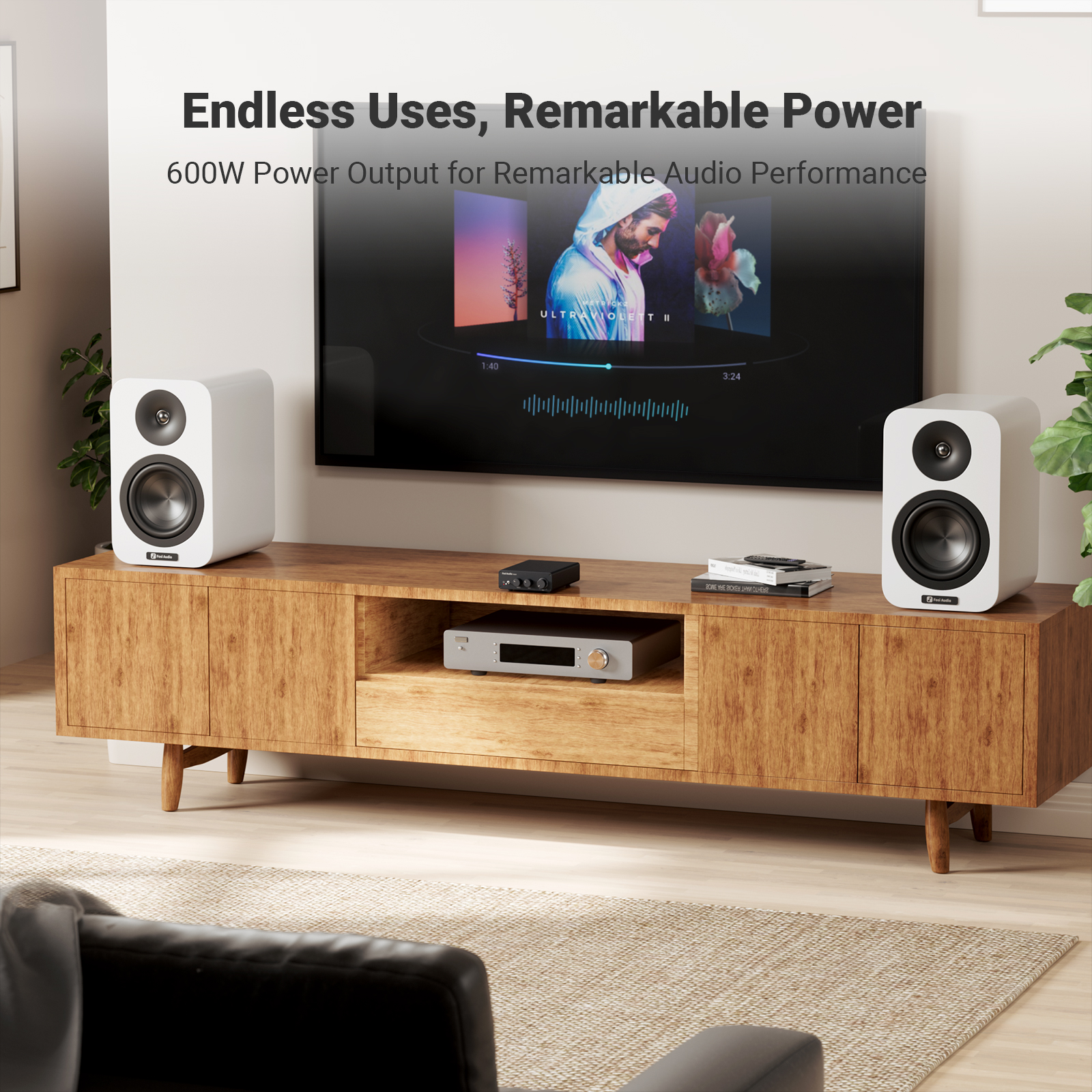 Fosi Audio TB10D Stereo Audio Amplifier - View 2
